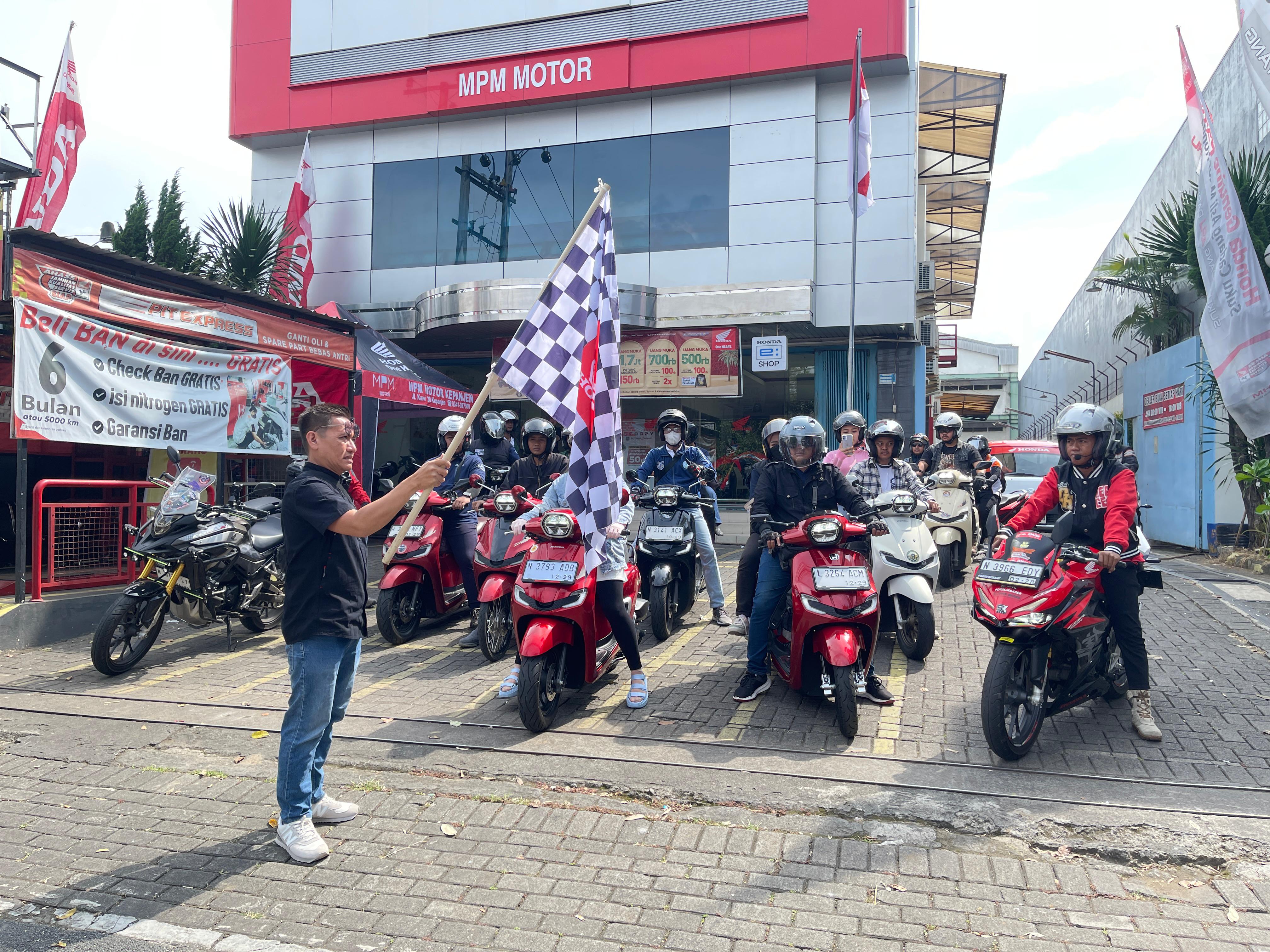 Komunitas Honda Jatim Serbu dan Meriahkan Honda Dream Cup 2025 Seri Malang